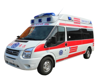 福特V348长轴高顶监护型救护车(国六）