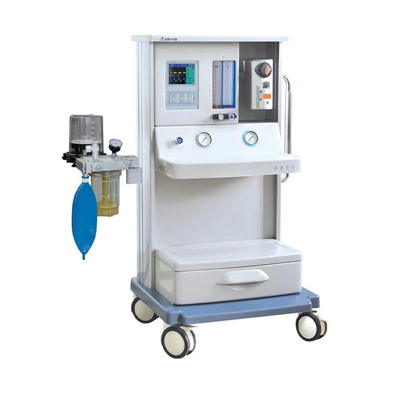 普澳金陵810型麻醉机-5.7寸彩色液晶显示屏，气动电控
