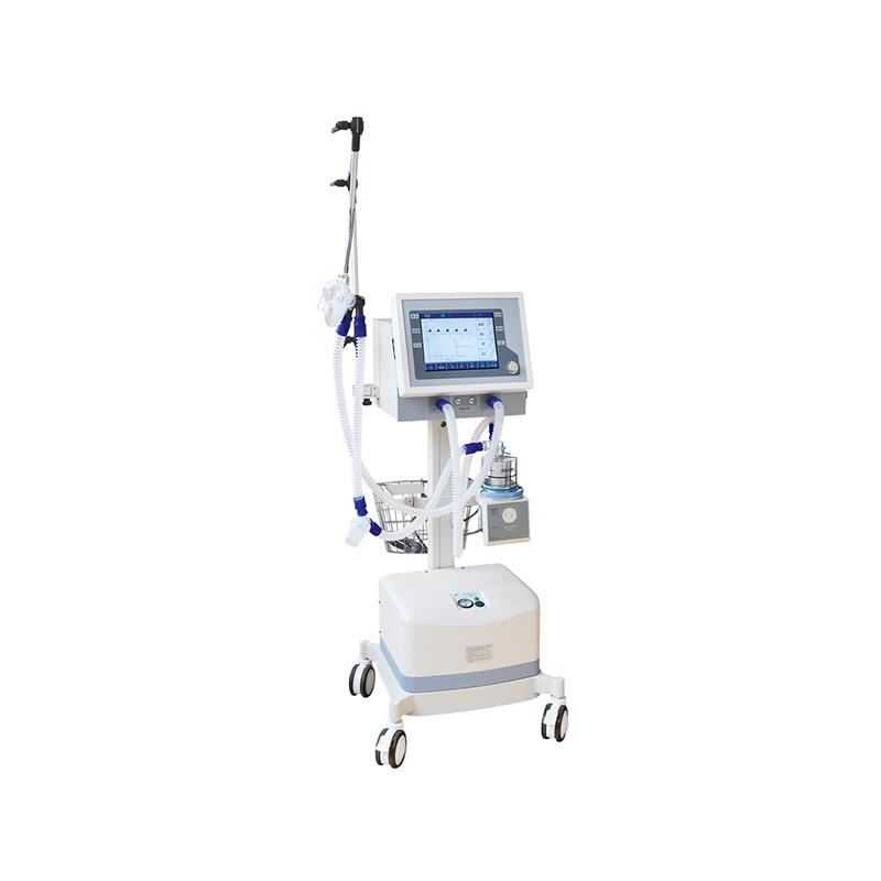 普澳PA-900型呼吸机-采用屏机分离和可变视角技术，容量和压力呼吸模式，多传感器报警，适用于病房及重症监护