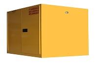 90加仑易燃品安全存储柜OLB90Y双开门，双锁结构，340L/90加仑