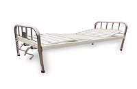 乐康LK-C8手动病床不锈钢床头条式双摇床