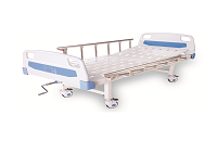 乐康LK-C6手动病床ABS挂式床头冲孔单摇床